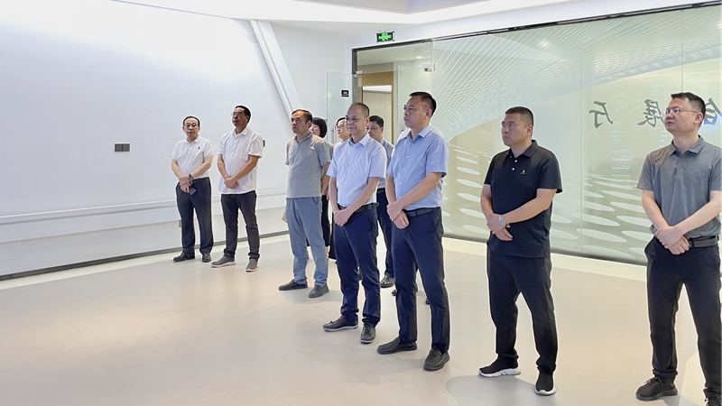 安徽祁門縣縣委副書記、縣長江成永一行到訪浙江農合