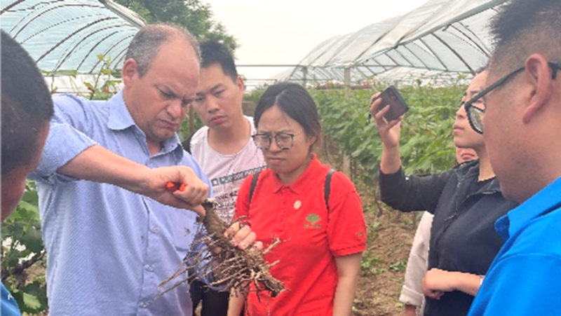 愛普科技邀以化首席農藝師科技下鄉(xiāng)助農