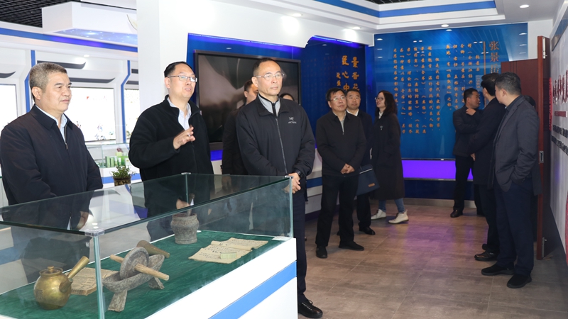 省人大常委會委員、社會建設委員會副主任委員王敏一行調研景岳堂